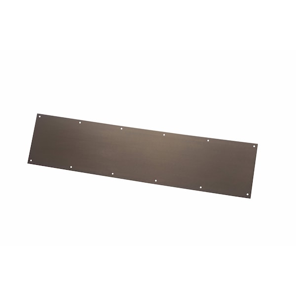 8" x 34" Standard Duty Metal Kick Plate Oil Rubbed Bronze Finish